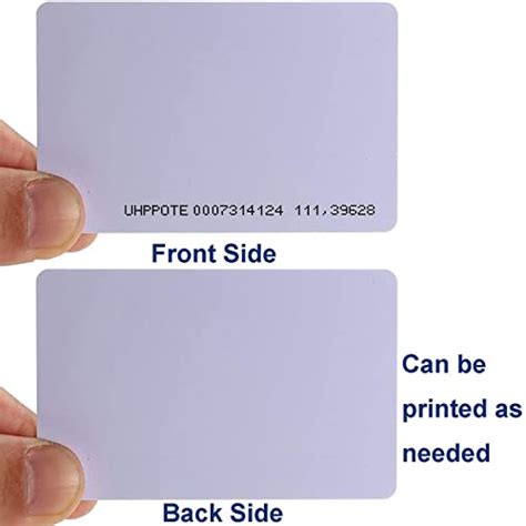 thick rfid card|UHPPOTE Contactless 125kHz RFID Proximity Smart Card .